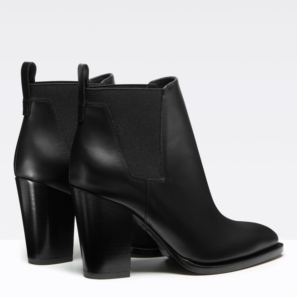 Vince Edith Leather Ankle Boot